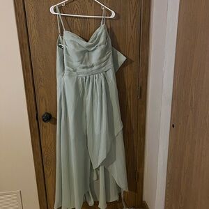 Elegant Mint Green Women's Dress